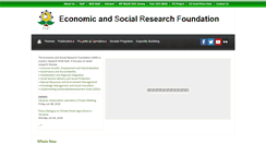 Desktop Screenshot of esrf.or.tz