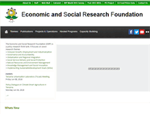 Tablet Screenshot of esrf.or.tz